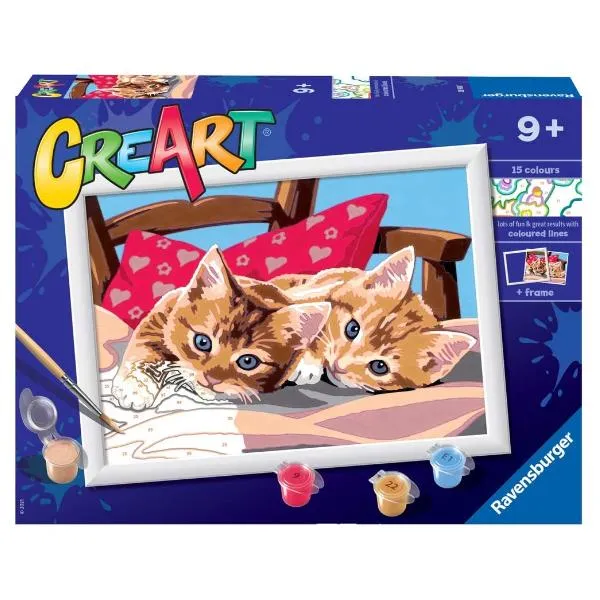 CREART SERIE D - GATTINI CUSCINO