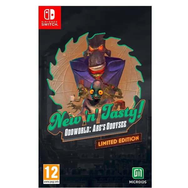 SWITCH ODDWORLD NEW AND TASTY LIM