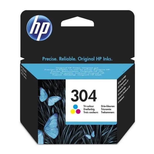 HP 304 TRI-COLOR INK CARTRIDGE