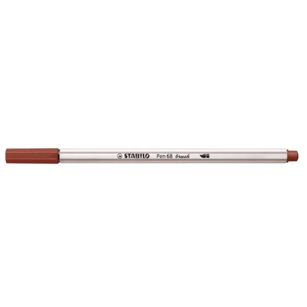 CF10 STABILO PEN 68 BRUSH SIENNA