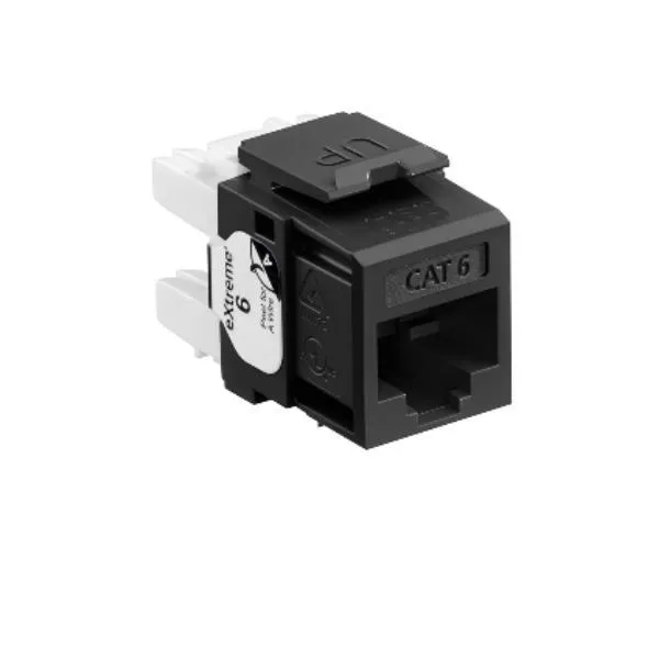 PRESA EXTREME RJ45U CAT.6 NERO