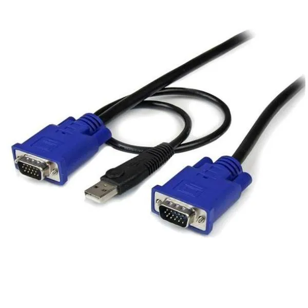 CAVO SOTTILE KVM  VGA  USB  2 IN 1