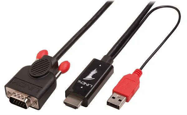 CAVO ADATTATORE HDMI A VGA  1M