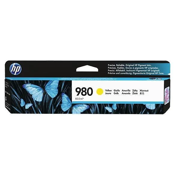 HP 980 YELLOW INK CARTRIDGE