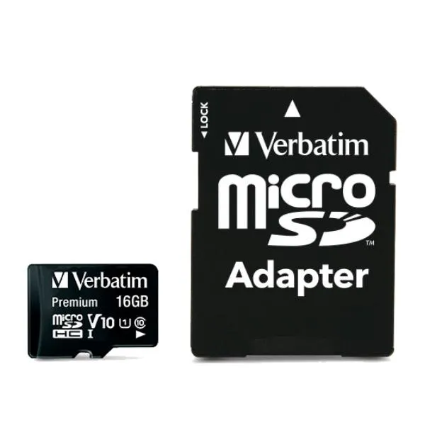 MICRO SDHC -16GB- CLASS 10 ADATTAT