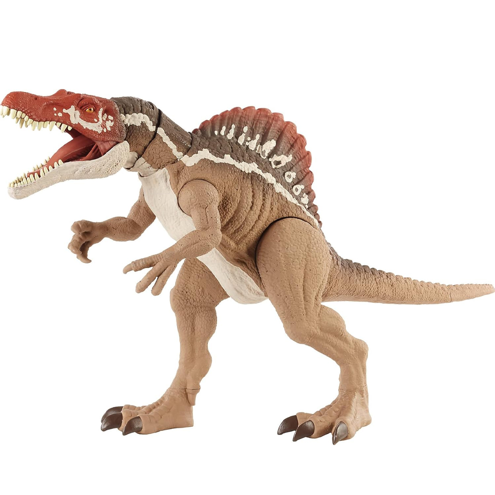 Dinosauro Spinosauro Mattel Jurassic World Morso Gigantesto Idea Regalo (1)