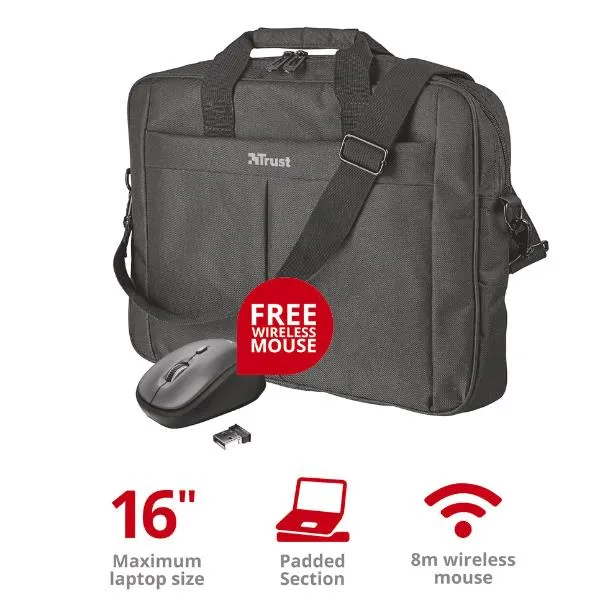 PRIMO 16  BAG WITH WIRELESS MOUSE