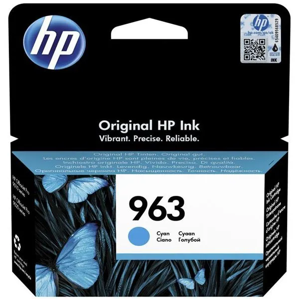 HP 963 CIANO ORIGINAL INK CARTRIDGE