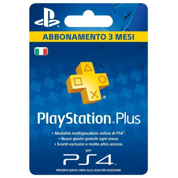 PLAYSTATION PLUS CARD HANG 90 DAYS