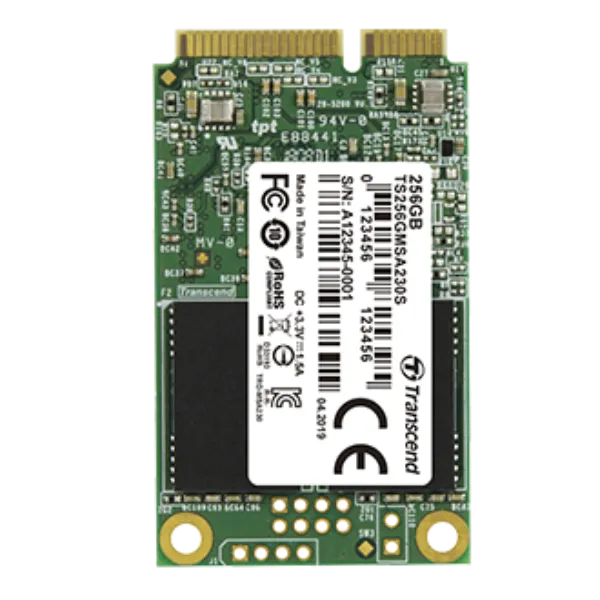 256GB  MSATA SSD SATA3 3D TLC