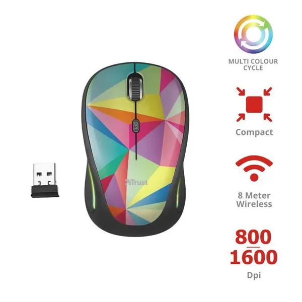 MOUSE WIRELESS YVI FX GEO