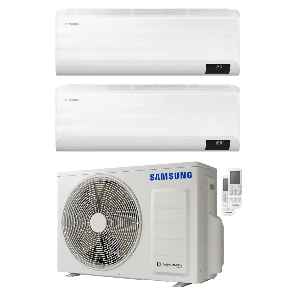 climatizzatore condizionatore samsung cebu dual split 900012000 btu r 32 ue 50 kw wi fi aa