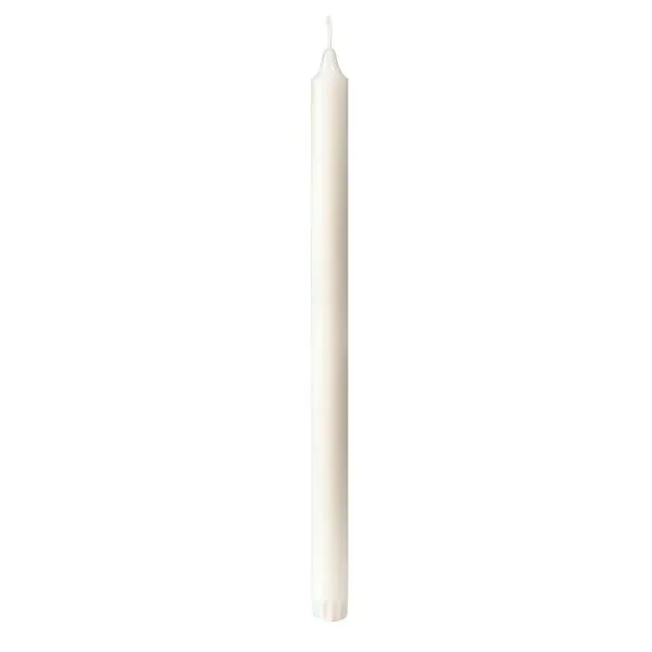 CF10 CANDELE CORONA 350X22MM BIANCO