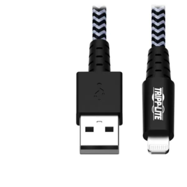 HEAVY-DUTY USB-A TO LIGHTNING SYNC/