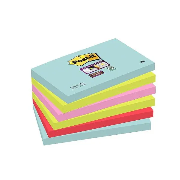 CF6BLOC POST-IT SUPSTIC655-6SS-EG