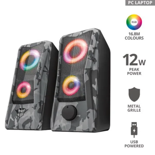 GXT 606 JAVV RGB 2.0 SPEAKER SET