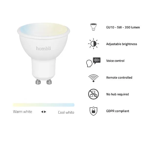 HOMBLI SMART SPOT 5W WHITE