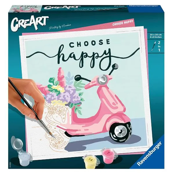 CREART TREND QDRT - CHOOSE HAPPY