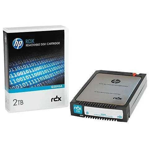 HP RDX 2TB REMOVABLE DISK CARTRIDGE