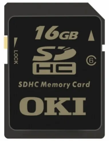 oki 01272701 memoria flash 16 gb sdhc classe 6