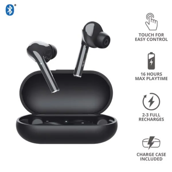 NIKA TOUCH BLUETOOTH EARPHONE BLK