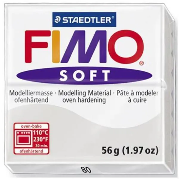 FIMO SOFT 57 G GRIGIO DELFINO