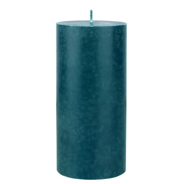 CANDELE PILLAR 7X15 CM BLU OCEANO