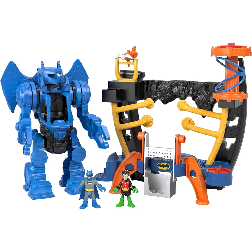 Imaginext DC Super Friends Robot Centro di Comando di Batman e Robin Playset (1)