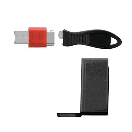 USB LOCK W CABLE GUARD SQUARE