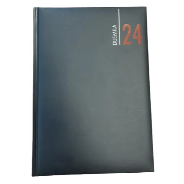 AGENDA BLU SETT 17X24 BL. FISSO