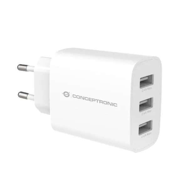 3-PORT 30W USB CHARGER  USB-A X 3